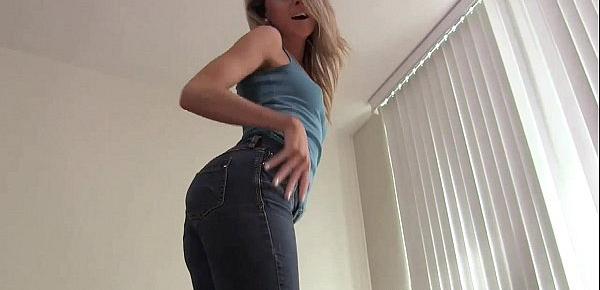  Your little jean fetish really turns me on JOI